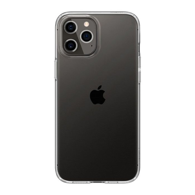 Spigen - Pouzdro Liquid Crystal pro iPhone 12 a 12 Pro, Crystal Clear