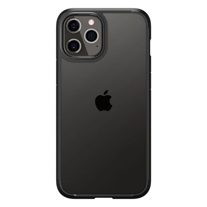 Spigen - Pouzdro Ultra Hybrid pro iPhone 12 a 12 Pro, černá