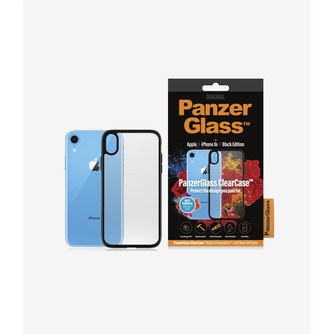 PanzerGlass - Pouzdro ClearCase pro iPhone XR, black
