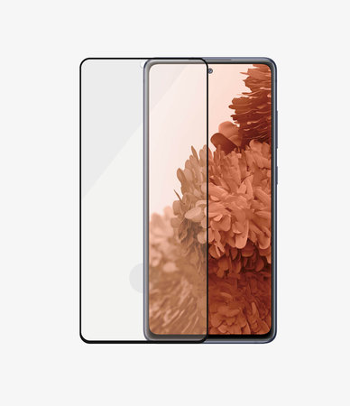 PanzerGlass - Tvrzené Sklo Case Friendly AB pro Samsung Galaxy S21+, Fingerprint komp., černá