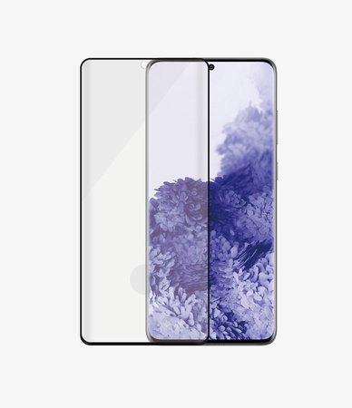 PanzerGlass - Tvrzené Sklo Case Friendly AB pro Samsung Galaxy S21 Ultra, Fingerprint komp., černá