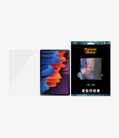 PanzerGlass - Tvrzené sklo Case Friendly SMAPP pro Samsung Galaxy Tab S7 +, čirá