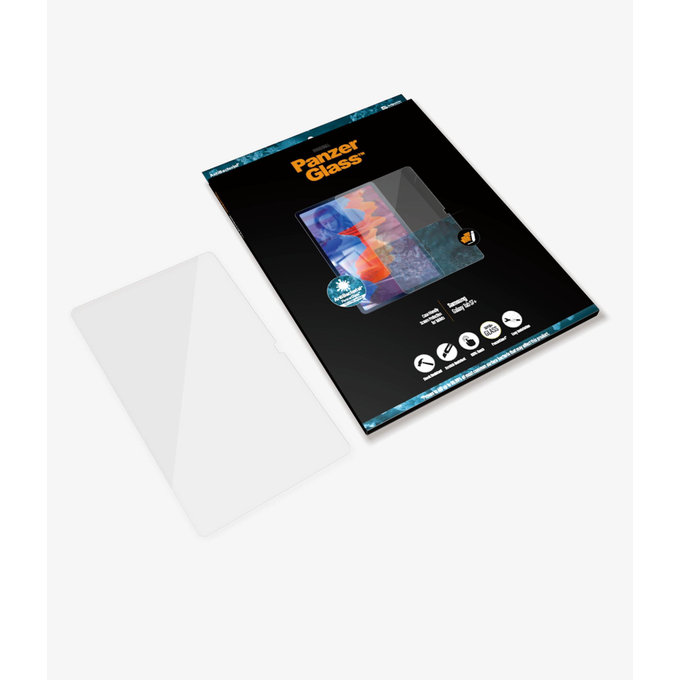 PanzerGlass - Tvrzené sklo Case Friendly SMAPP pro Samsung Galaxy Tab S7 +, čirá