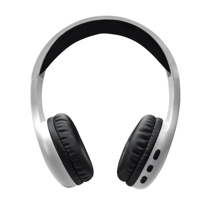 SBS - Bezdrátová sluchátka s mikrofonem, bílá