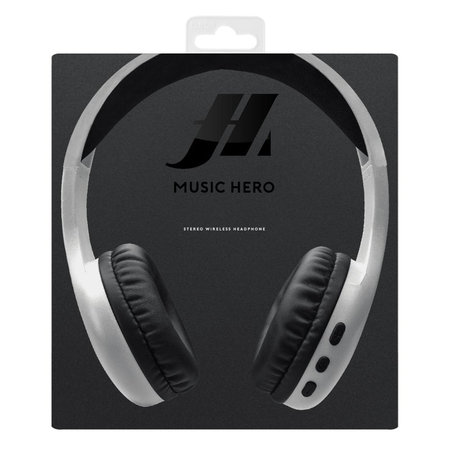 SBS - Bezdrátová sluchátka s mikrofonem, bílá