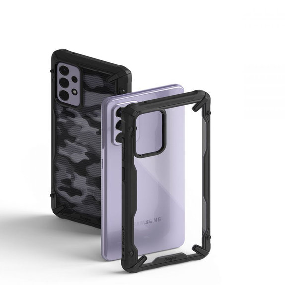 Ringke - Pouzdro Fusion X pro Samsung Galaxy A72 5G, černá