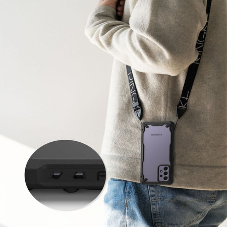 Ringke - Pouzdro Fusion X pro Samsung Galaxy A72 5G, černá