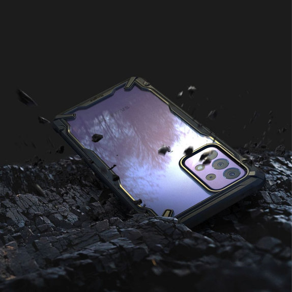 Ringke - Pouzdro Fusion X pro Samsung Galaxy A72 5G, černá