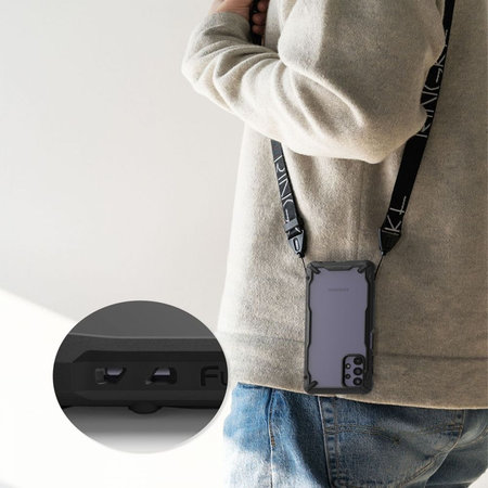 Ringke - Pouzdro Fusion X pro Samsung Galaxy A32 5G, černá