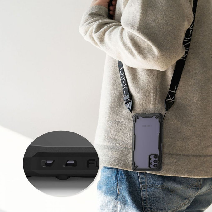 Ringke - Pouzdro Fusion X pro Samsung Galaxy A32 5G, černá