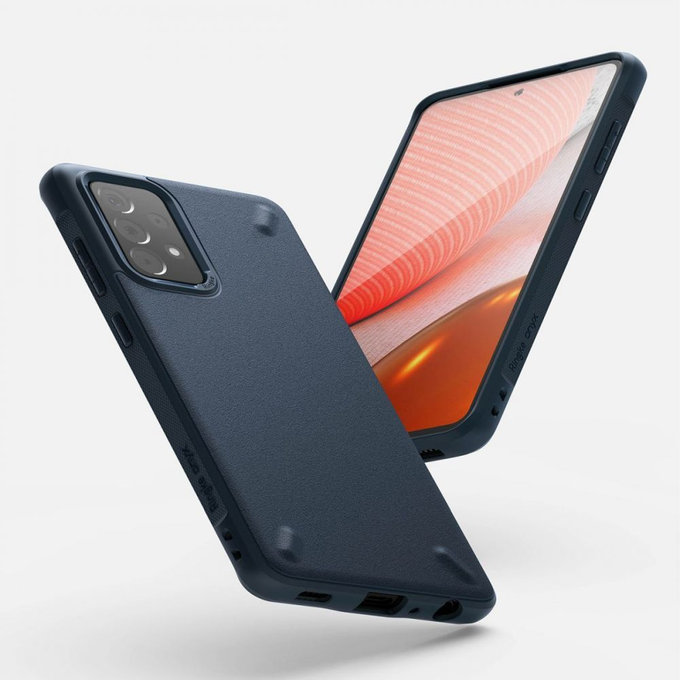 Ringke - Pouzdro Onyx pro Samsung Galaxy A72 5G, modrá