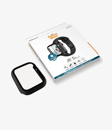 PanzerGlass - Tvrzené Sklo Full Body AB pro Apple Watch 4, 5, 6, SE (1st gen) a SE (2nd gen) 40mm, černá