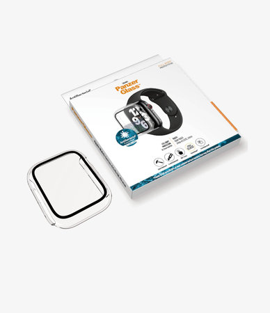 PanzerGlass - Tvrzené Sklo Full Body AB pro Apple Watch 4, 5, 6, SE (1st gen) a SE (2nd gen) 40mm, transparentná