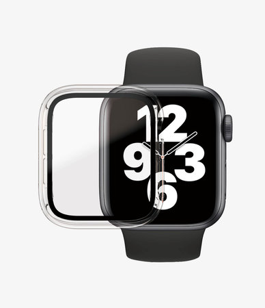 PanzerGlass - Tvrzené Sklo Full Body AB pro Apple Watch 4, 5, 6, SE (1st gen) a SE (2nd gen) 40mm, transparentná