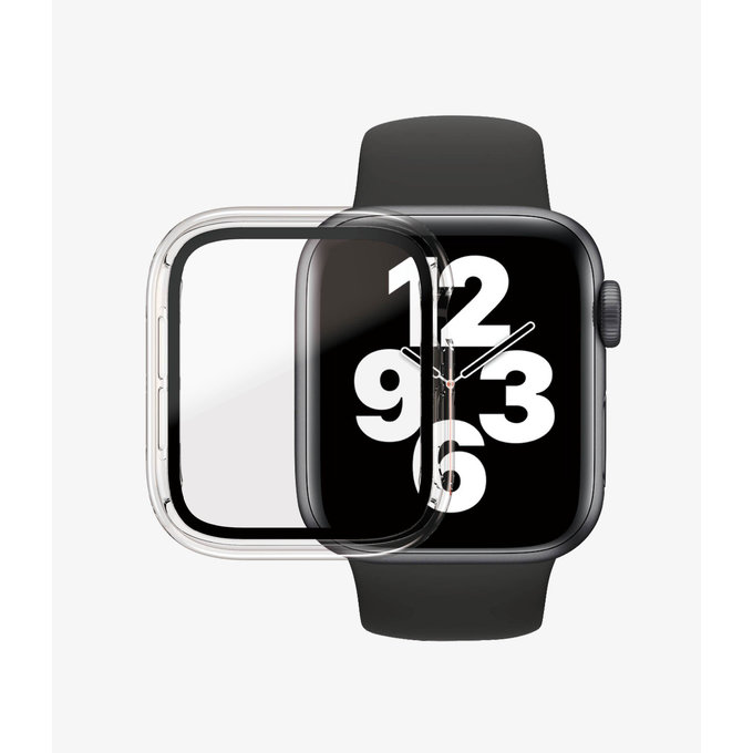 PanzerGlass - Tvrzené Sklo Full Body AB pro Apple Watch 4, 5, 6, SE (1st gen) a SE (2nd gen) 40mm, transparentná