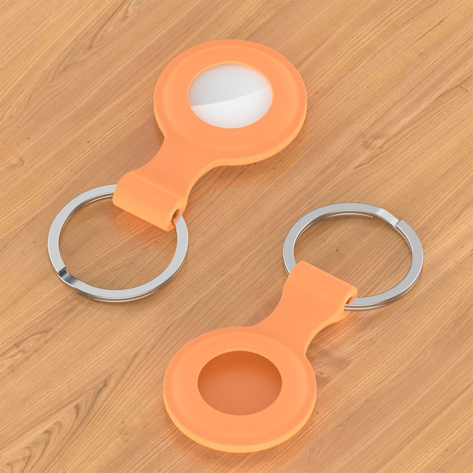 Tech-Protect - Klíčenka Icon pro Apple AirTag, oranžová