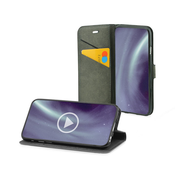 Fonex - Pouzdro Book Identity pro Motorola Moto E7, černá