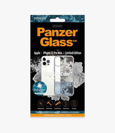 PanzerGlass - Pouzdro ClearCase AB pro iPhone 12 Pro Max, silver