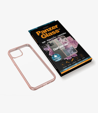 PanzerGlass - Pouzdro ClearCase AB pro iPhone 12/12 Pro, rose gold