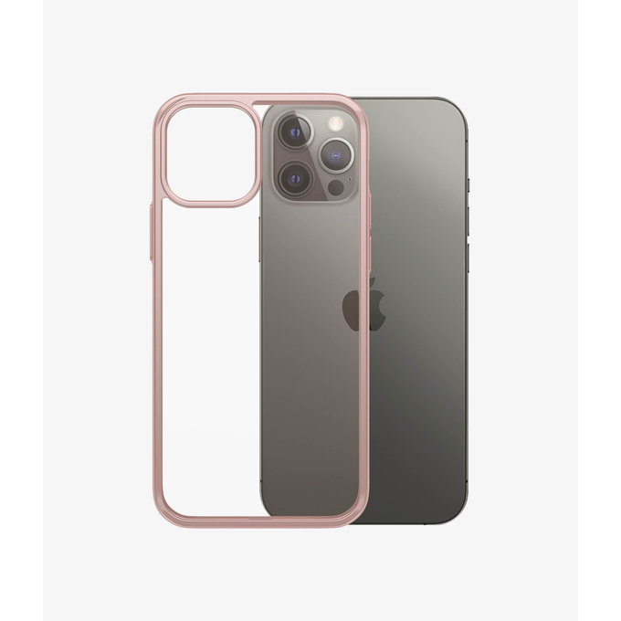 PanzerGlass - Pouzdro ClearCase AB pro iPhone 12/12 Pro, rose gold