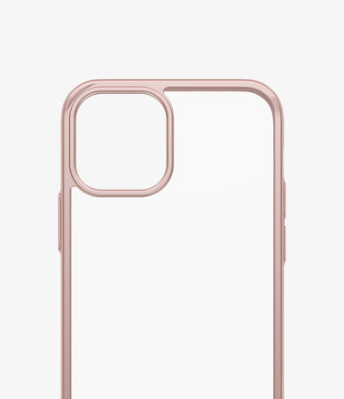 PanzerGlass - Pouzdro ClearCase AB pro iPhone 12/12 Pro, rose gold