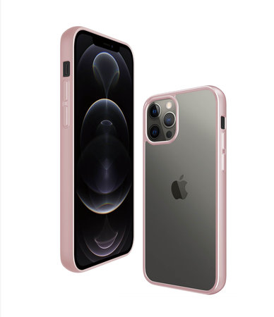 PanzerGlass - Pouzdro ClearCase AB pro iPhone 12/12 Pro, rose gold