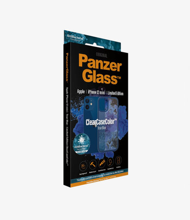 PanzerGlass - Pouzdro ClearCase AB pro iPhone 12 mini, blue