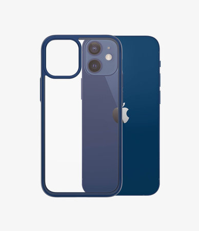 PanzerGlass - Pouzdro ClearCase AB pro iPhone 12 mini, blue