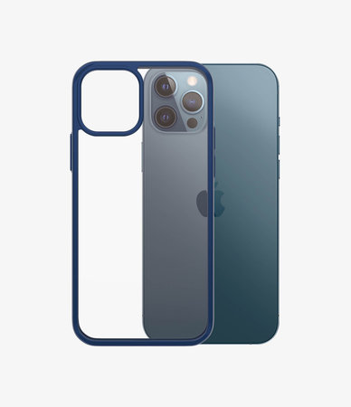 PanzerGlass - Pouzdro ClearCase AB pro iPhone 12 a 12 Pro, blue