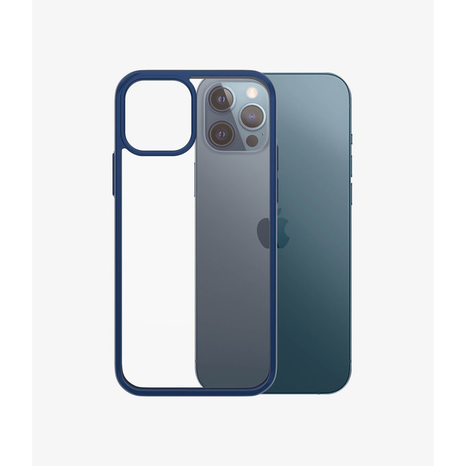 PanzerGlass - Pouzdro ClearCase AB pro iPhone 12 a 12 Pro, blue