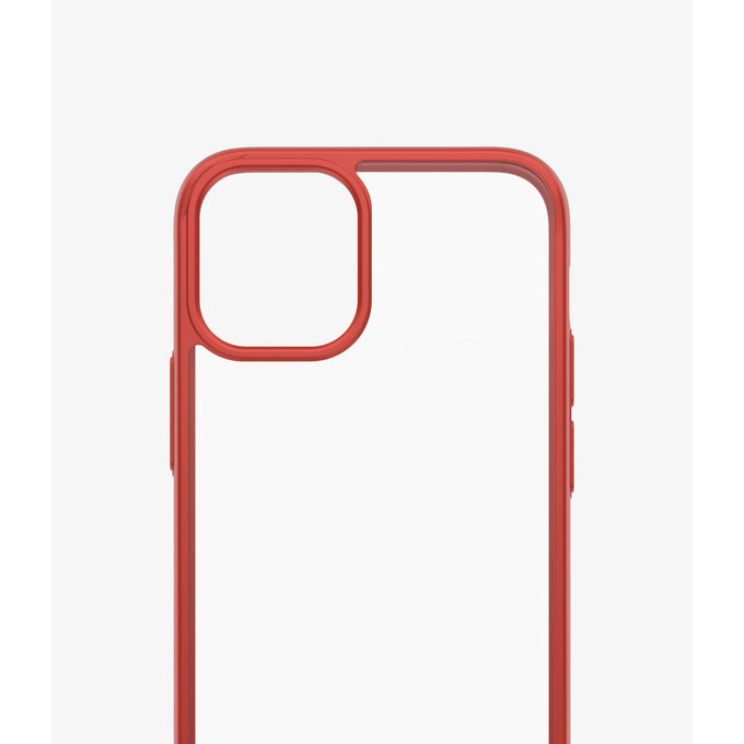 PanzerGlass - Pouzdro ClearCase AB pro iPhone 12 mini, red