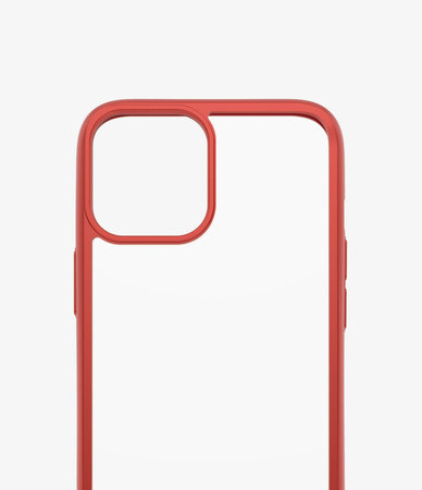 PanzerGlass - Pouzdro ClearCase AB pro iPhone 12 Pro Max, red