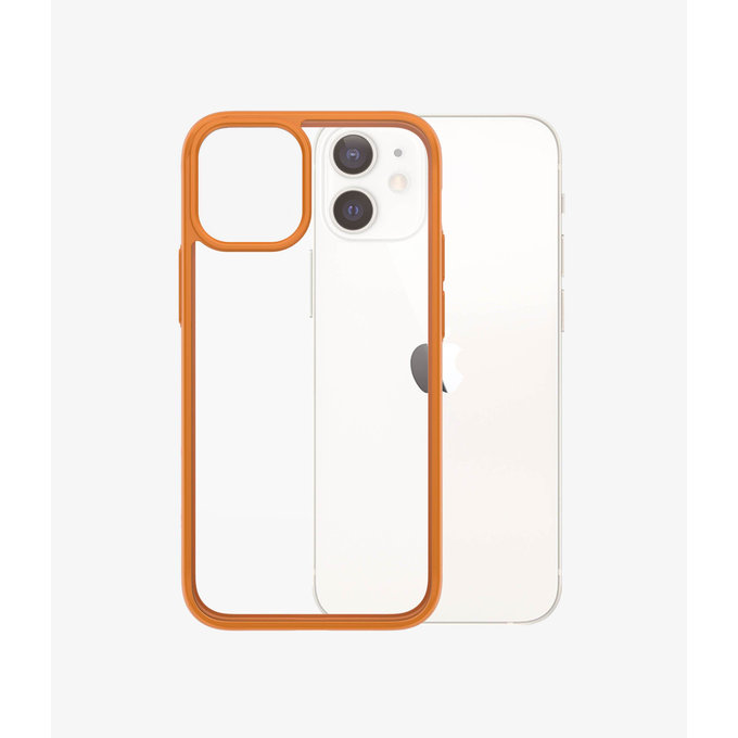 PanzerGlass - Pouzdro ClearCase AB pro iPhone 12 mini, orange