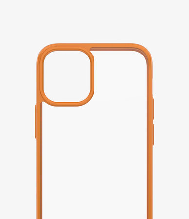 PanzerGlass - Pouzdro ClearCase AB pro iPhone 12 mini, orange