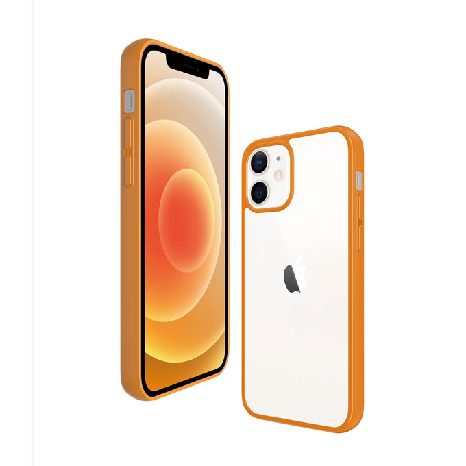 PanzerGlass - Pouzdro ClearCase AB pro iPhone 12 mini, orange