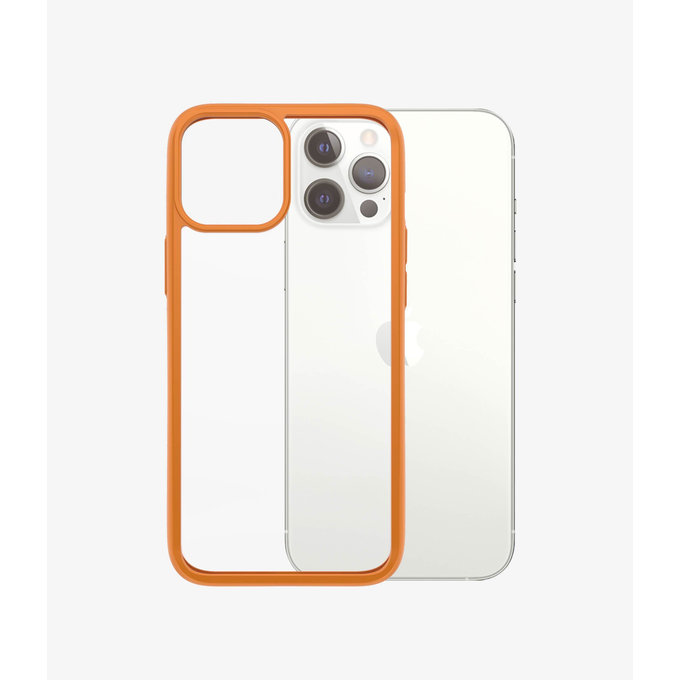 PanzerGlass - Pouzdro ClearCase AB pro iPhone 12 Pro Max, orange