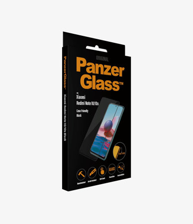 PanzerGlass - Tvrzené Sklo Case Friendly pro Xiaomi Redmi Note 10, 10S, černá