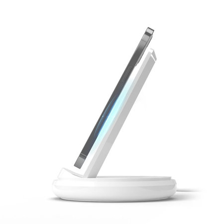 SBS - Bezdrátová Stolní Nabíječka, bílá