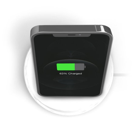 SBS - Bezdrátová Stolní Nabíječka, bílá