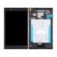 Lenovo Tab 4 TB-8504F - LCD Displej + Dotykové Sklo + Rám (Black) TFT