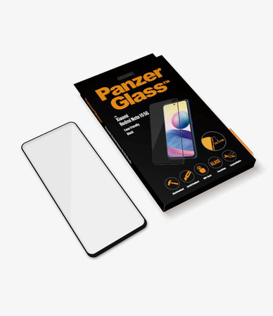 PanzerGlass - Tvrzené Sklo Case Friendly pro Xiaomi Redmi Note 10 5G, černá