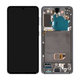 Samsung Galaxy S21 G991B - LCD Displej + Dotykové Sklo + Rám (Phantom Grey) - GH82-24544A, GH82-24545A, GH82-27255A Genuine Service Pack