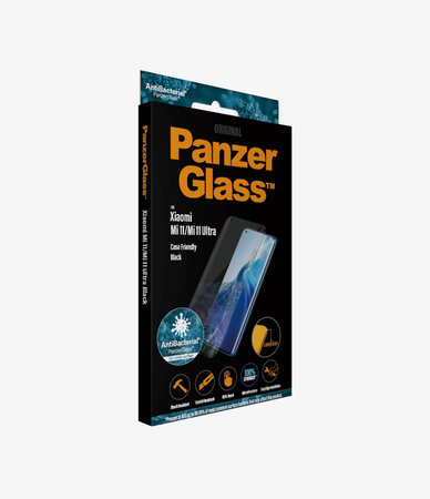 PanzerGlass - Tvrzené Sklo Case Friendly AB pro Xiaomi Mi 11, Mi 11 Ultra, černá