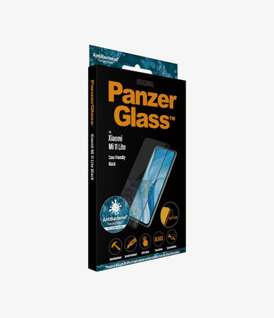 PanzerGlass - Tvrzené Sklo Case Friendly pro Xiaomi Mi 11 Lite, černá
