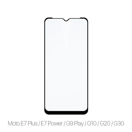 FixPremium FullCover Glass - Tvrzené sklo pro Motorola Moto E7 Plus, E7 Power, G9 Play, G10, G20 a G30