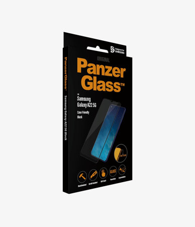 PanzerGlass - Tvrzené Sklo Case Friendly pro Samsung Galaxy A22 5G, černá