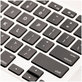 Apple MacBook Pro 15" A1398 (Late 2013 - Mid 2014) - Horní Rám Klávesnice + Klávesnice US