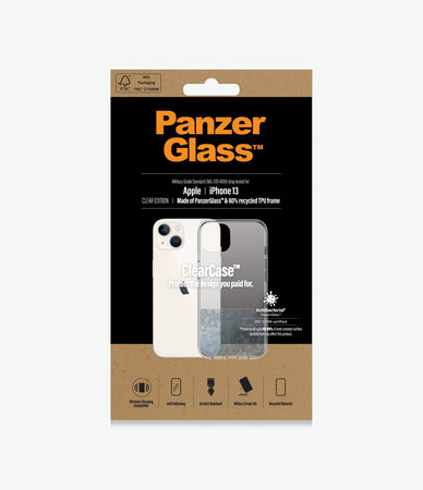 PanzerGlass - Pouzdro ClearCase AB pro iPhone 13, transparentná