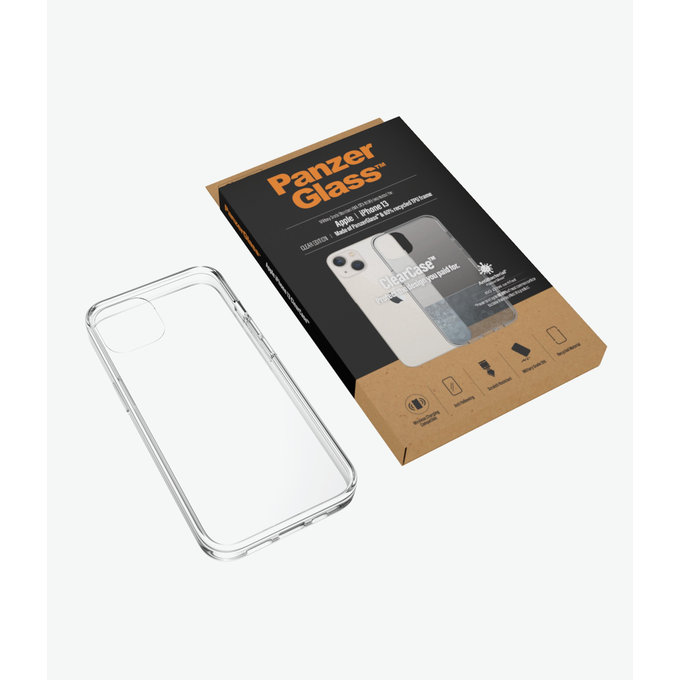 PanzerGlass - Pouzdro ClearCase AB pro iPhone 13, transparentná