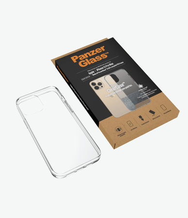 PanzerGlass - Pouzdro ClearCase AB pro iPhone 13 Pro Max, transparentná